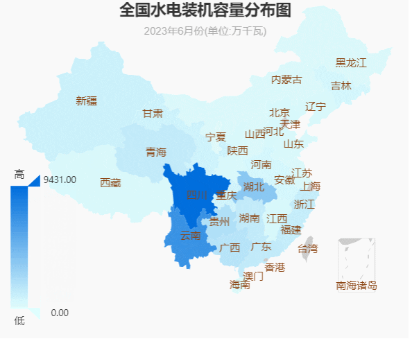 中国电力版图(2023年上半年)(图2) 中国电力版图(2023年上半年)(图2)