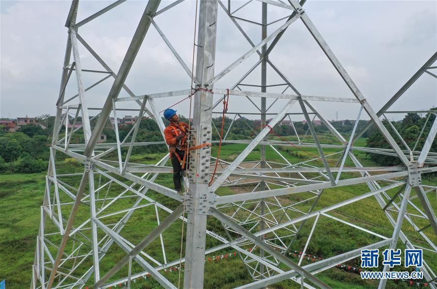 雅中至江西特高压输电工程建设有序推进(图2)