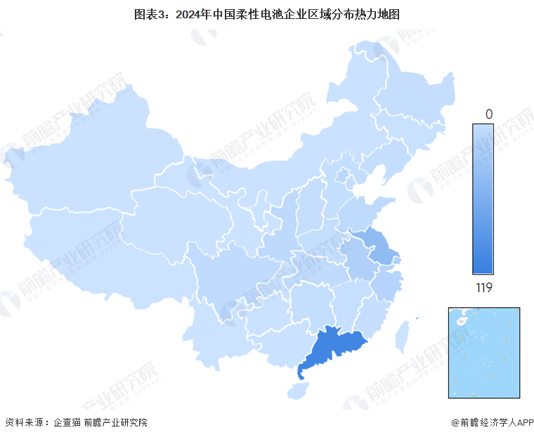 【干货】2024年中国柔性电池行业产业链现状及市场竞争格局分析 广东省柔性电池企业数量最多(图3) 【干货】2024年中国柔性电池行业产业链现状及市场竞争格局分析 广东省柔性电池企业数量最多(图3)