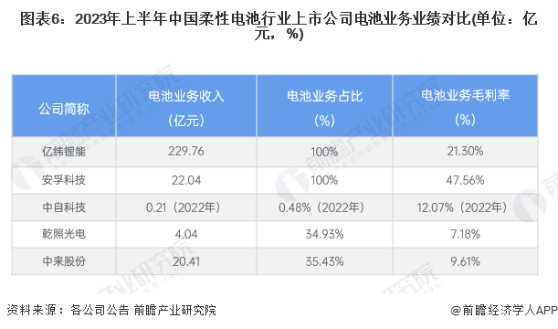 【干货】2024年中国柔性电池行业产业链现状及市场竞争格局分析 广东省柔性电池企业数量最多(图6) 【干货】2024年中国柔性电池行业产业链现状及市场竞争格局分析 广东省柔性电池企业数量最多(图6)