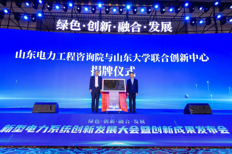 九项前沿性颠覆性科技创新成果发布！新型电力系统创新发展大会在济举行(图3)