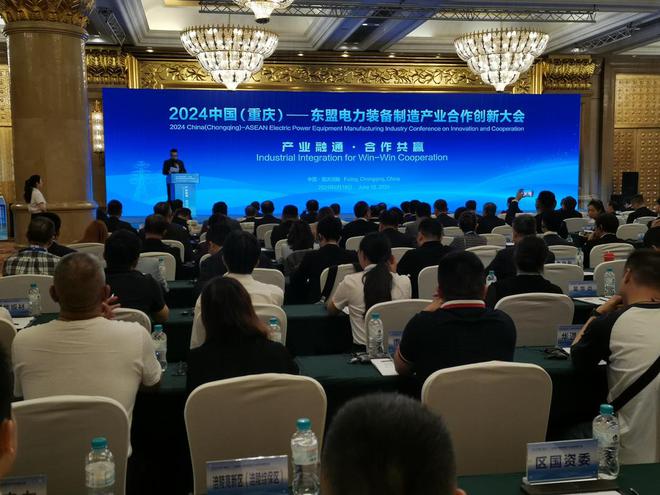 2024中国(重庆)—东盟电力装备制造产业合作创新大会开幕 为涪陵优势工业增添“走出去”信心