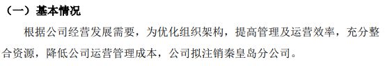 瑞普股份拟注销河北瑞普通信技术股份有限公司秦皇岛分公司