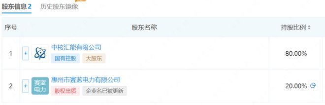 中核:转让广东新能源公司股权!
